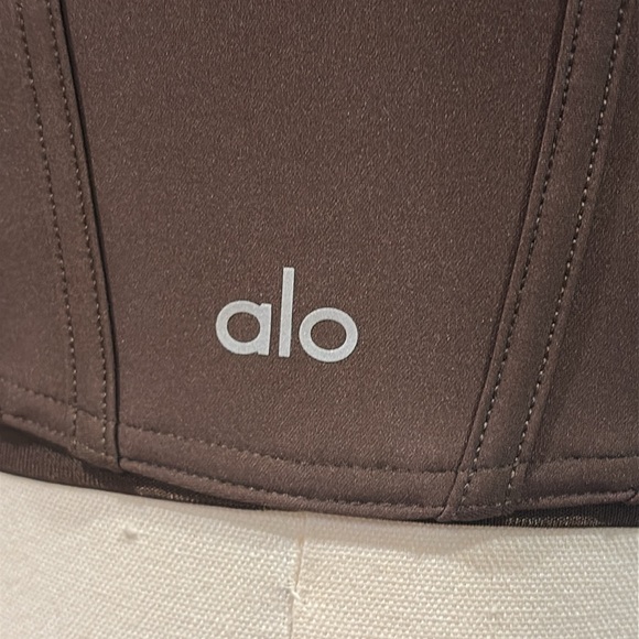 ALO Yoga Airlift Corset Bra in Espresso size Small - Picture 5 of 9